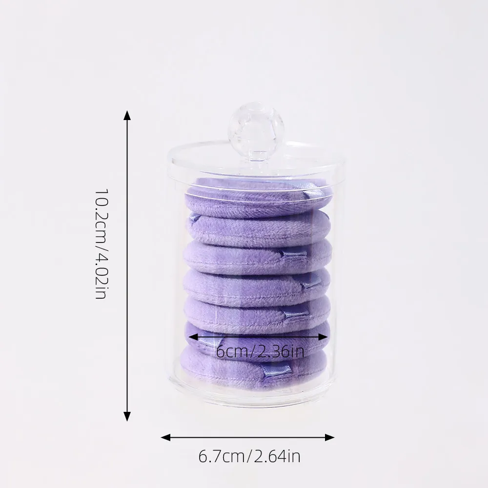 7pcs Round Loose Powder Puff detail image 6