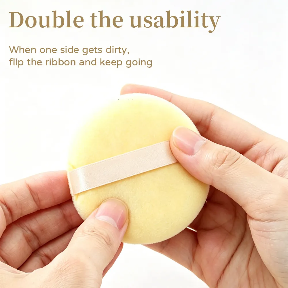 7pcs Round Loose Powder Puff detail image 4