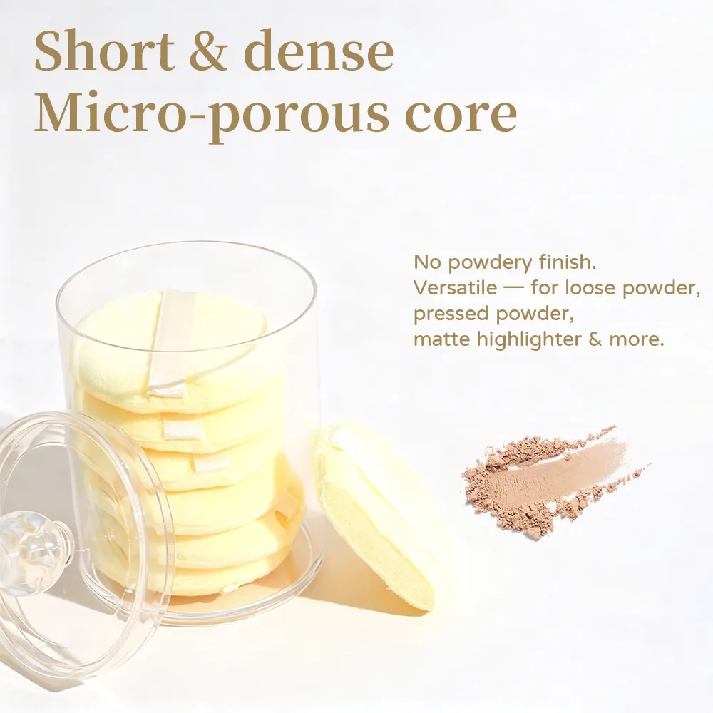7pcs Round Loose Powder Puff detail image 5