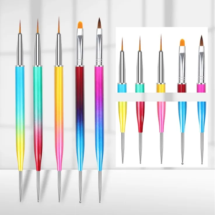 Gradient color nail art pen