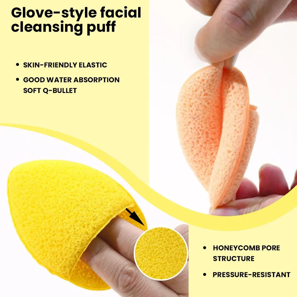 6PCS Reusable Gentle Face Cleansing Gloves detail image 4