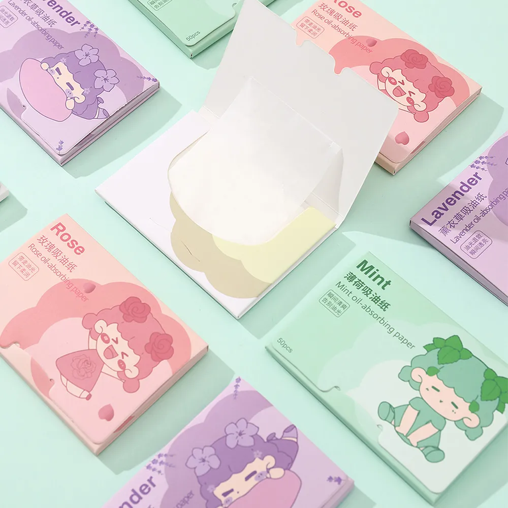 Oil Blotting Paper For Face – Portable Oil Absorbing Sheets For Oily Skin, Shine detail image 5