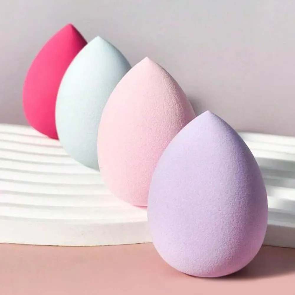 4pcs Multicolor Makeup Sponge Set