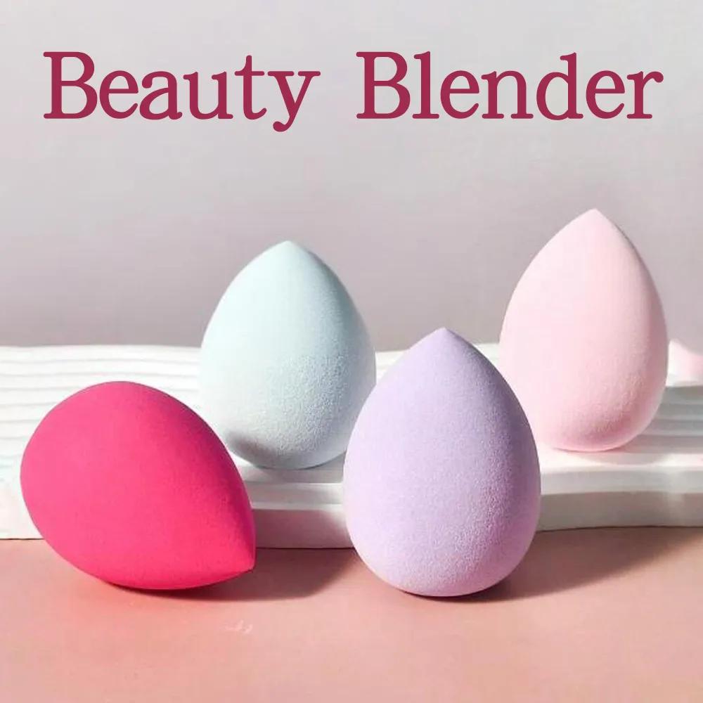 4pcs Multicolor Makeup Sponge Set detail image 3