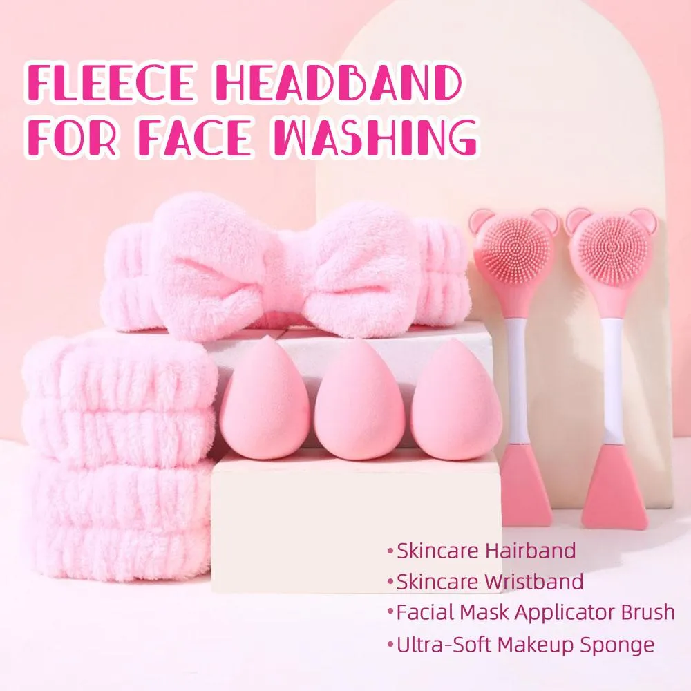 8PCS Pink Beauty Tools Kit detail image 3