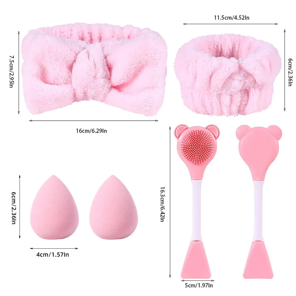 8PCS Pink Beauty Tools Kit detail image 5