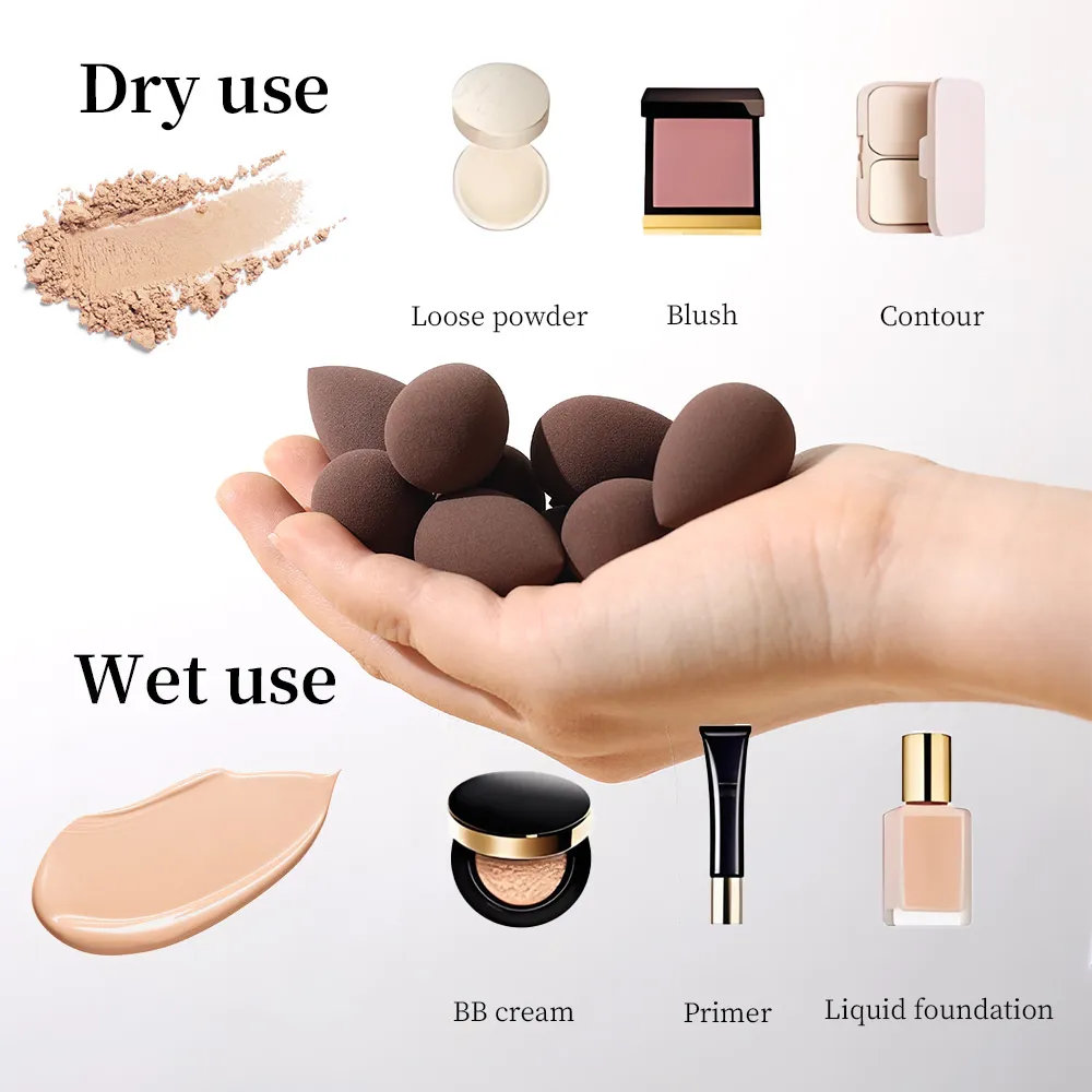 14Pcs mini Makeup Sponge Set detail image 4