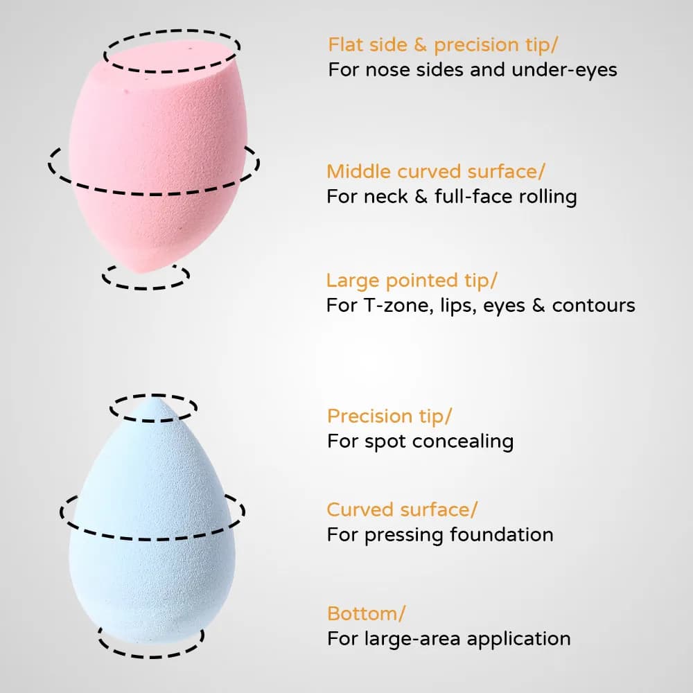 14Pcs mini Makeup Sponge Set detail image 6