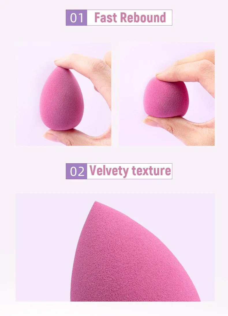 Set of 4 Professional makeup sponge detail image 6