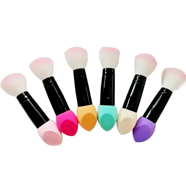 Double Ended Makeup Sponge Brush
